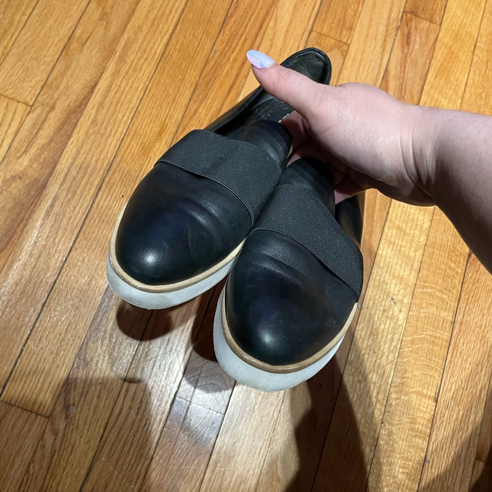 Spiga Tyson Slip On Sneaker Casual Leather Fashion Sneakers moccasins minimalist - Picture 5 of 10